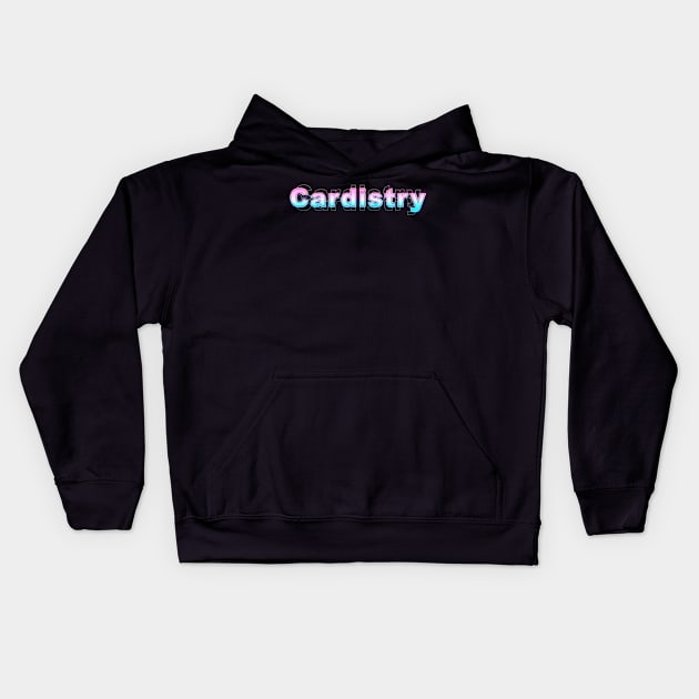 Cardistry Kids Hoodie by Sanzida Design